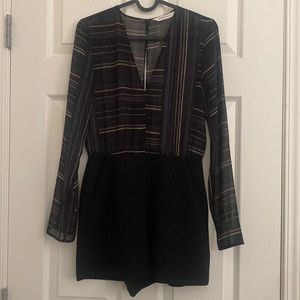 BCBG long sleeved romper